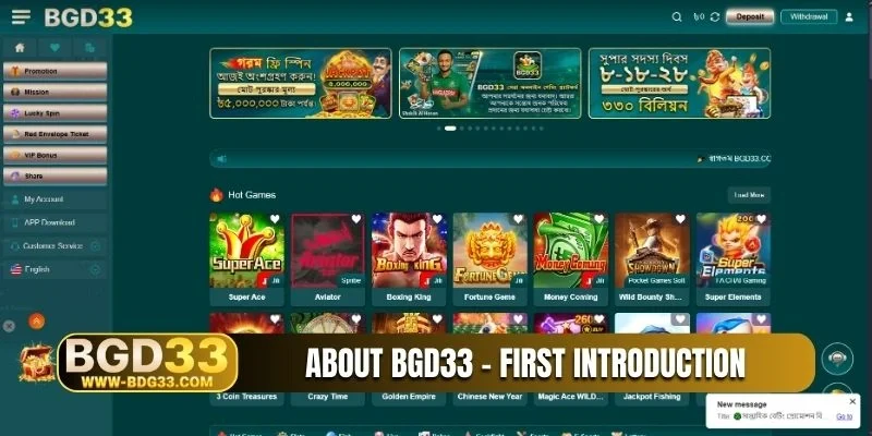 About BGD33 - first introduction