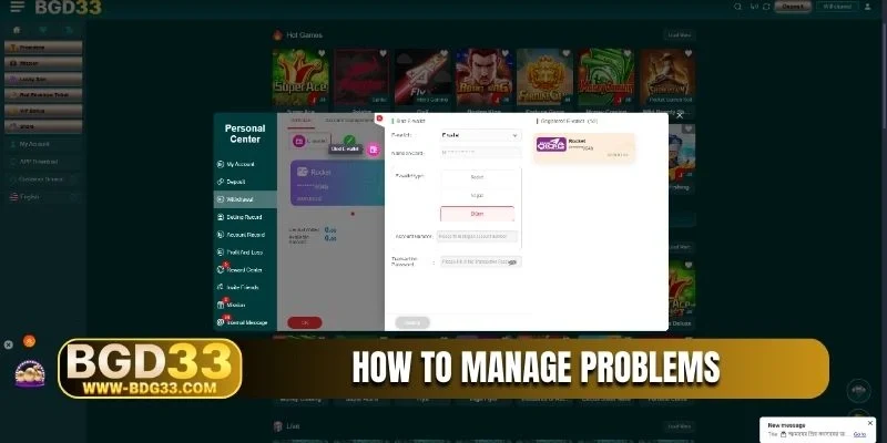 How to manage problems