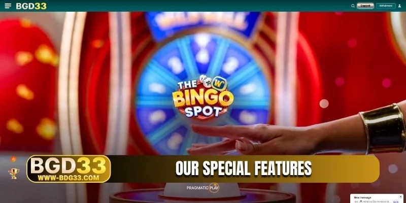 Our special features