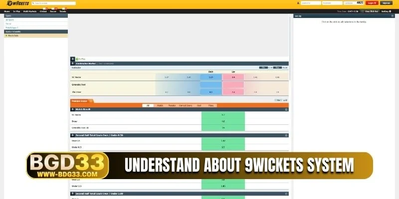 Understand about 9wickets system